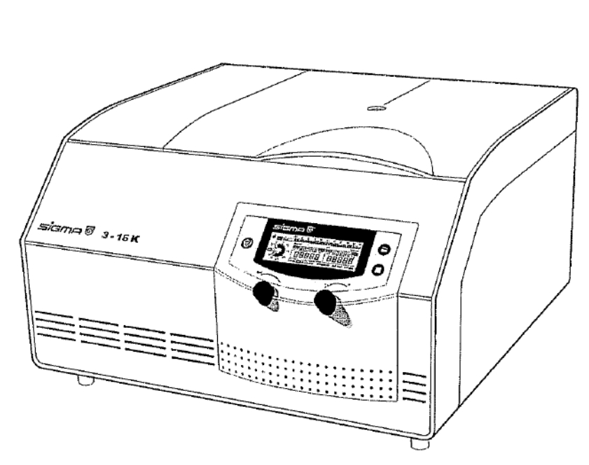SIGMA3-16 K離心機(jī)操作說(shuō)明書(shū)